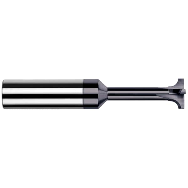 Back Corner Rounding End Mill, 0.0050", Neck Dia.: 3/64"